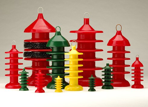 Girard Turbo-Pigs are made from solid cast polyurethane.
